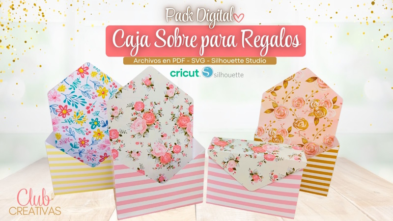 Pack digital descargar moldes de flores en papel pri