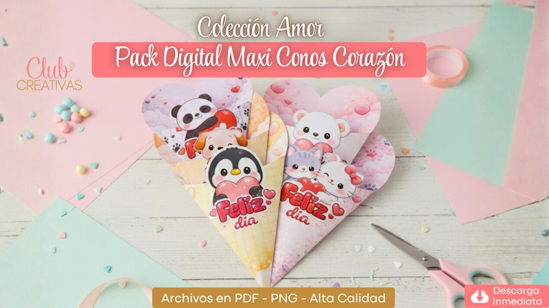 Pack digital descargar moldes de flores en papel pri